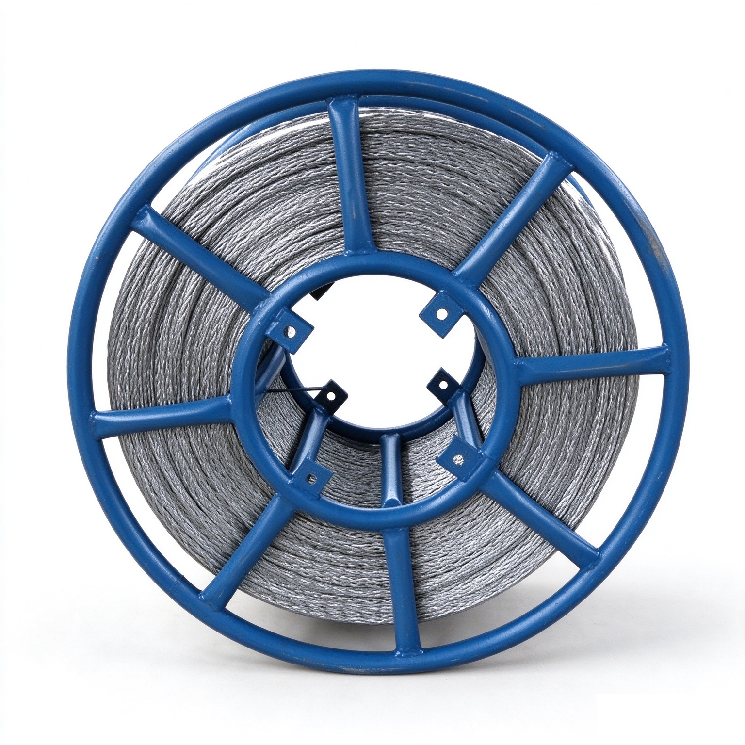 Anti &ndash;twisting braided steel rope