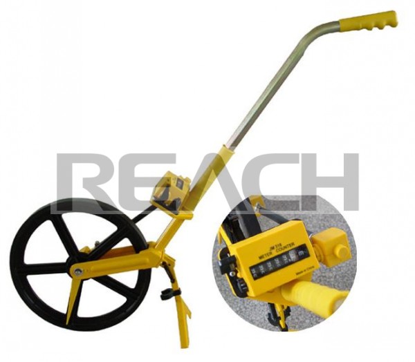 Distance measuring wheel