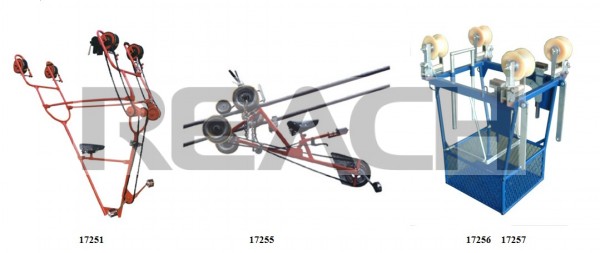 Two &ndash;conductor bundle line cart