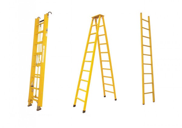 Alluminum alloy insulating ladder