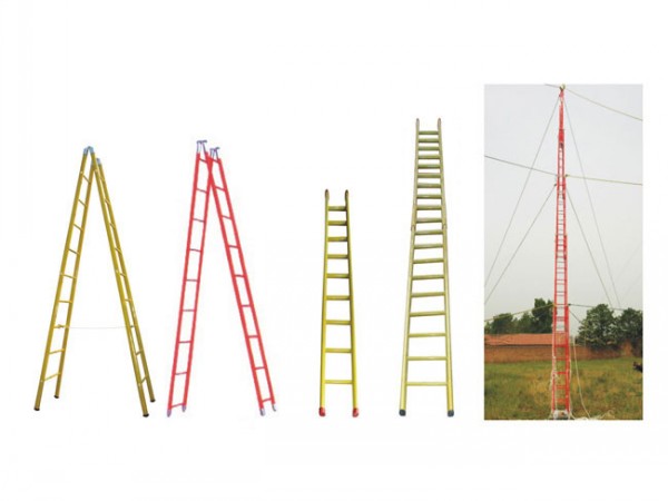 Aluminum alloy insulating ladder