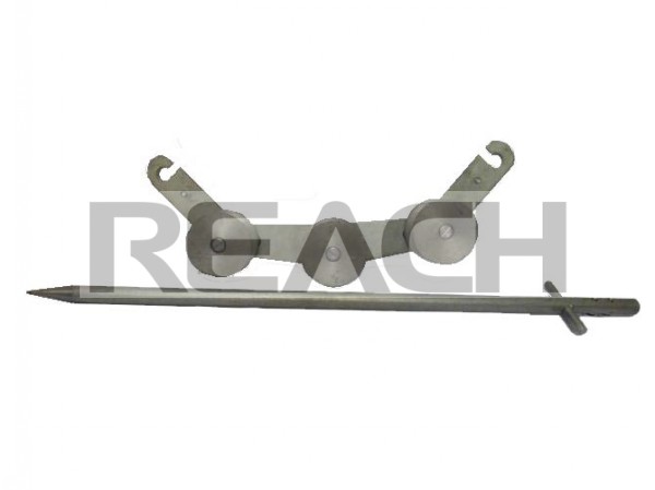 Hook grounding block