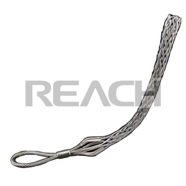 High voltage cable pulling grip