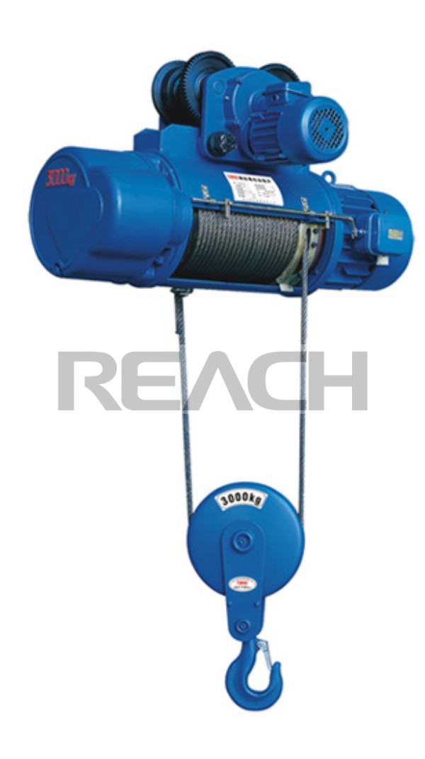380V steel Wire Rope Electric Hoist with trolley