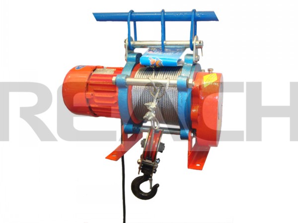 380V 3-phase Electric Hoist with Steel Wire Rope of 0.5 to 2T Capacity