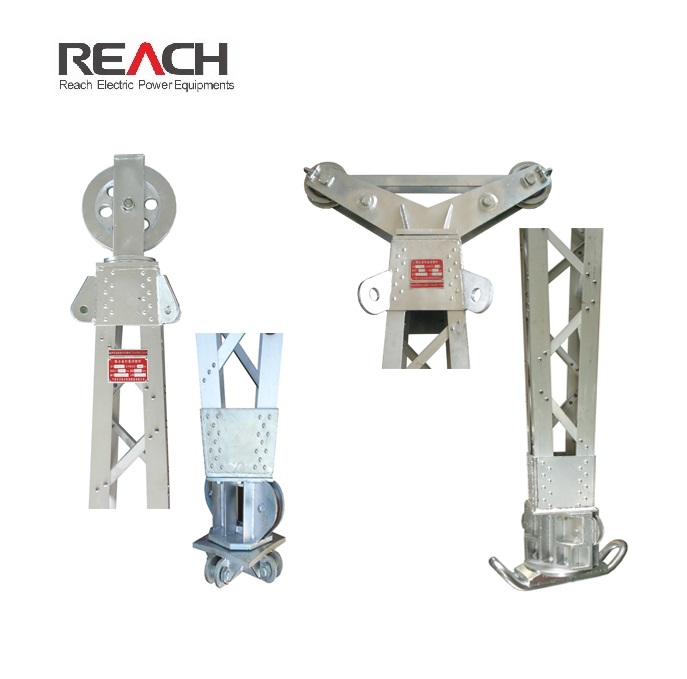 Aluminum Alloy Inner-suspended Lattice Gin pole