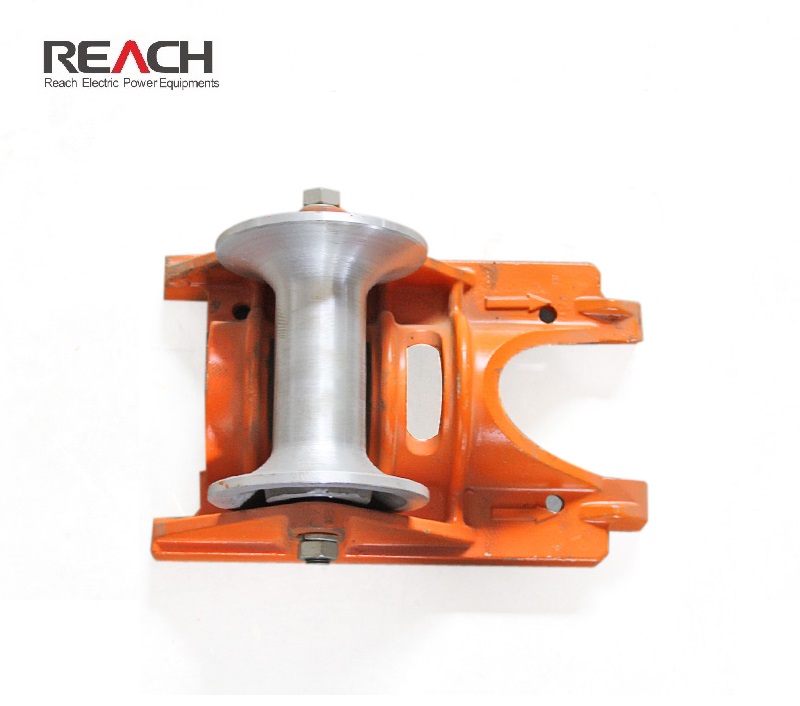 Cable ground roller (Cast aluminum support)