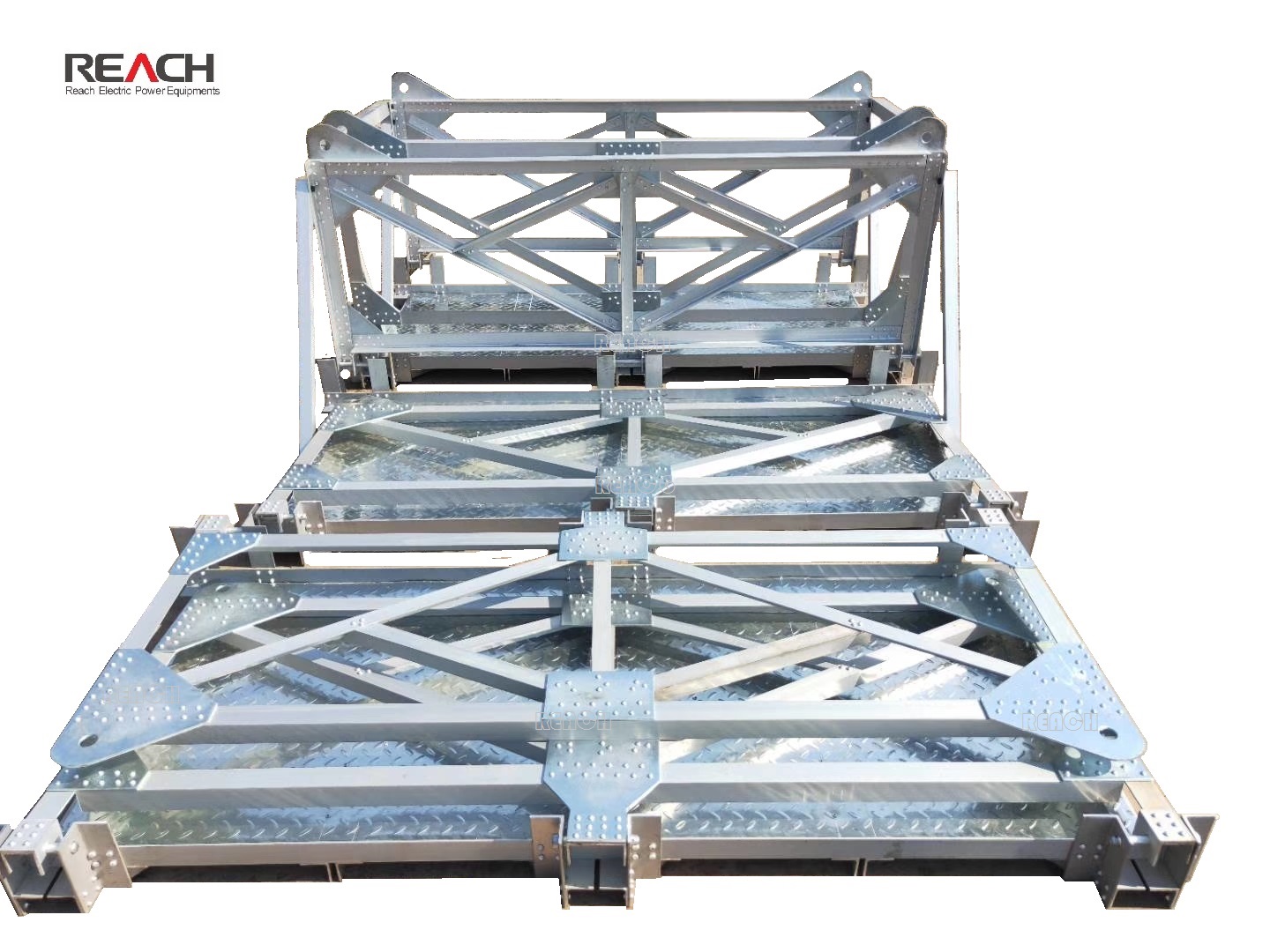 Aluminum Alloy Working Platform for Power Tower Erection
