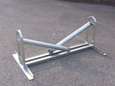 V Type Lead In Pipe Cable Roller Trench Roller